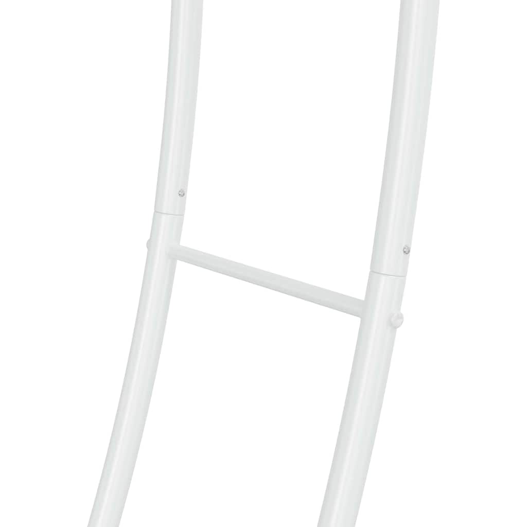 Bryllupsbue Hvid 220 x 45 x 200 cm Stål