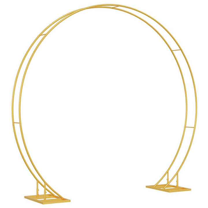Bryllupsbue Guld 220 x 45 x 200 cm Stål
