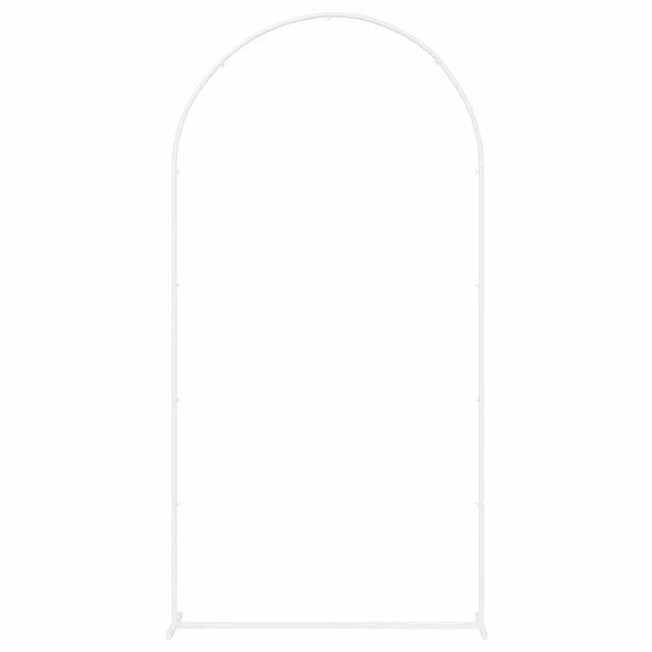 Bryllupsbue Hvid 100 x 39 x 200 cm Stål