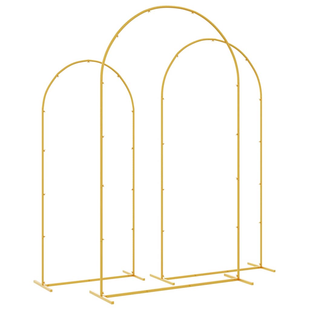 Bryllupsbue 3 pcs Guld Stål