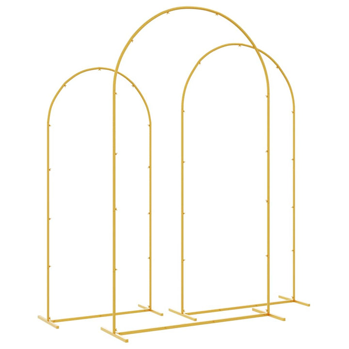Bryllupsbue 3 pcs Guld Stål