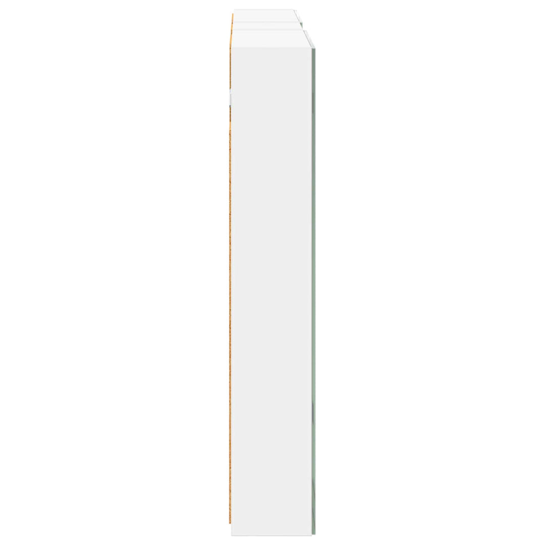 Badeværelsesskabsæt 3 pcs 100 x 10,5 x 60,5 cm Konstrueret træ