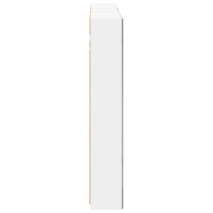 Badeværelsesskabsæt 3 pcs 100 x 10,5 x 60,5 cm Konstrueret træ