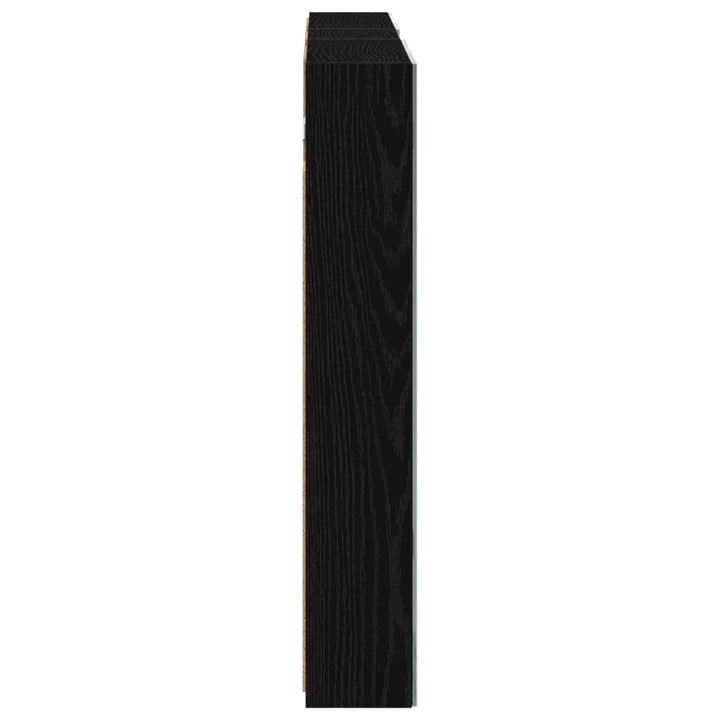 Badeværelsesskabsæt 3 stk. 100 x 10,5 x 60,5 cm Konstrueret træ