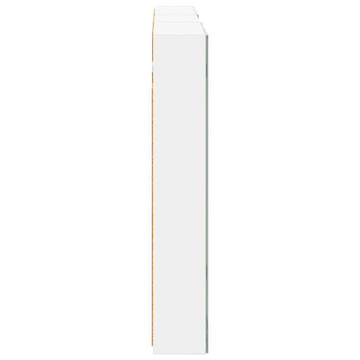 Badeværelsesskabsæt 3 pcs 110 x 10,5 x 60,5 cm Konstrueret træ