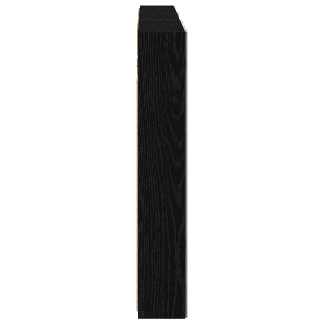 Badeværelsesskabsæt 3 stk. 110 x 10,5 x 60,5 cm Konstrueret træ