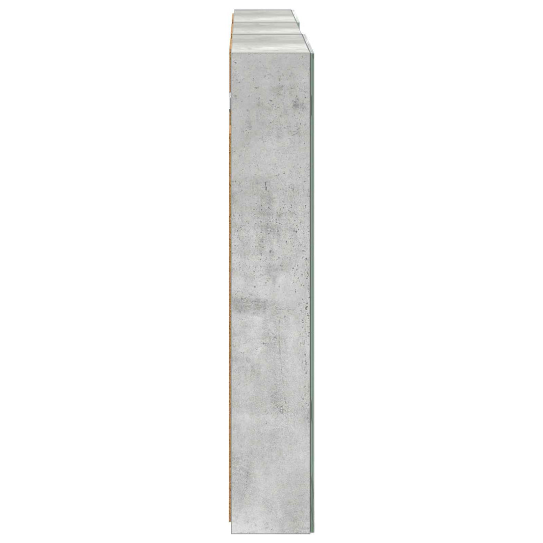Badeværelsesskabsæt 3 pcs 110 x 10,5 x 60,5 cm Konstrueret træ