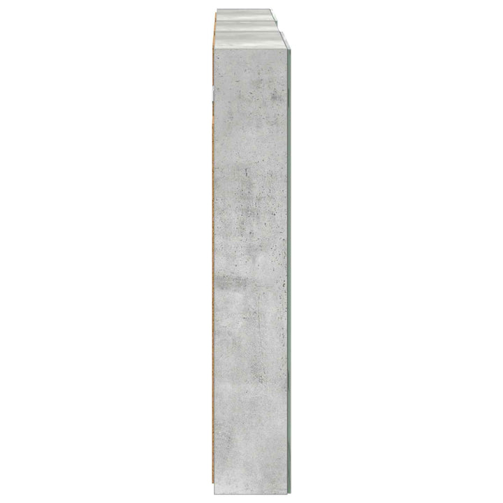 Badeværelsesskabsæt 3 pcs 110 x 10,5 x 60,5 cm Konstrueret træ