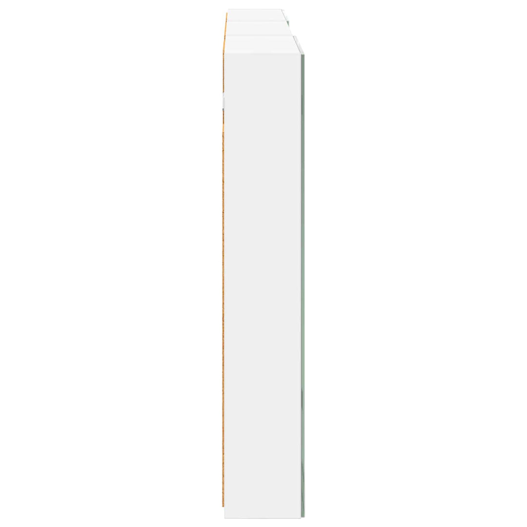 Badeværelsesskabsæt 3 pcs 120 x 10,5 x 60,5 cm Konstrueret træ