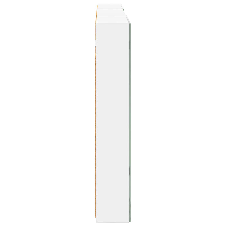 Badeværelsesskabsæt 3 pcs 120 x 10,5 x 60,5 cm Konstrueret træ