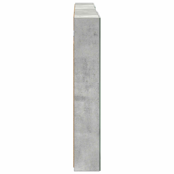 Badeværelsesskabsæt 3 pcs 120 x 10,5 x 60,5 cm Konstrueret træ
