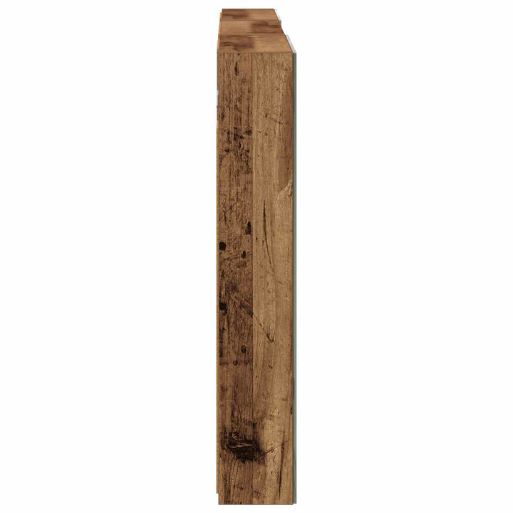 Badeværelsesskabsæt 3 pcs 120 x 10,5 x 60,5 cm Konstrueret træ