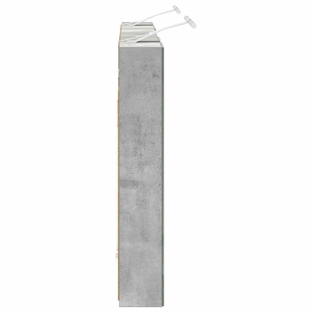 Badeværelsesskabsæt 3 pcs 120 x 10,5 x 60,5 cm Konstrueret træ