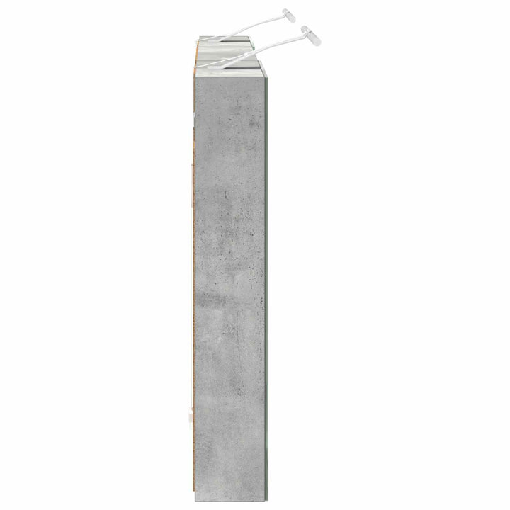 Badeværelsesskabsæt 3 pcs 120 x 10,5 x 60,5 cm Konstrueret træ