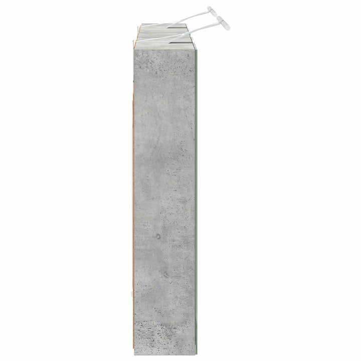 Badeværelsesskabsæt 3 pcs 120 x 14,5 x 70 cm Konstrueret træ