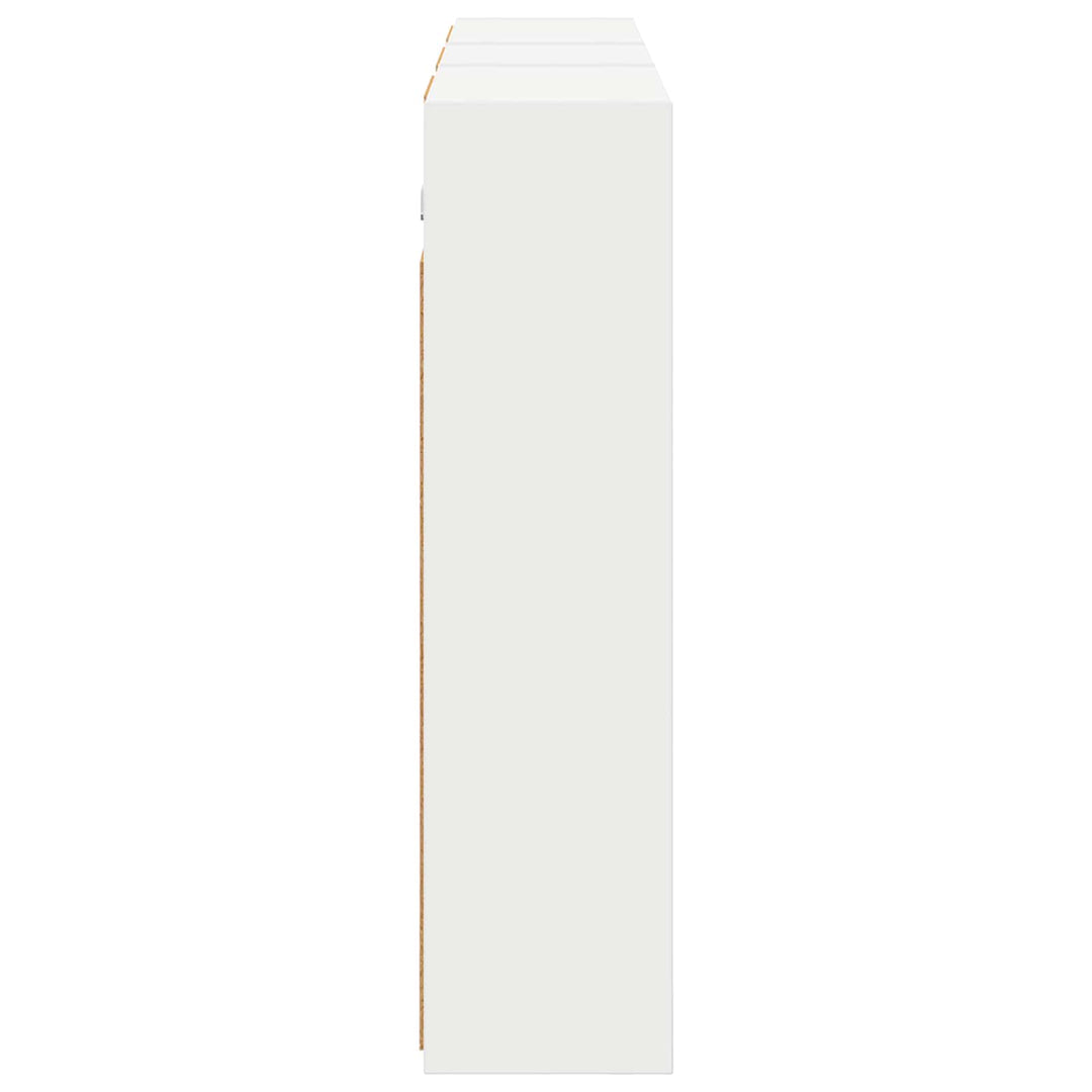 Badeværelsesskabsæt 3 pcs 116 x 16 x 62,5 cm Konstrueret træ