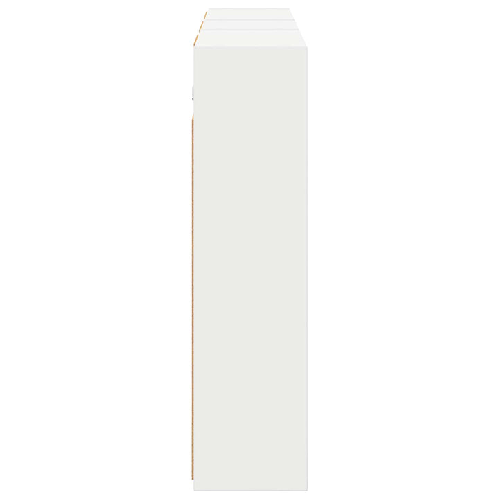 Badeværelsesskabsæt 3 pcs 116 x 16 x 62,5 cm Konstrueret træ