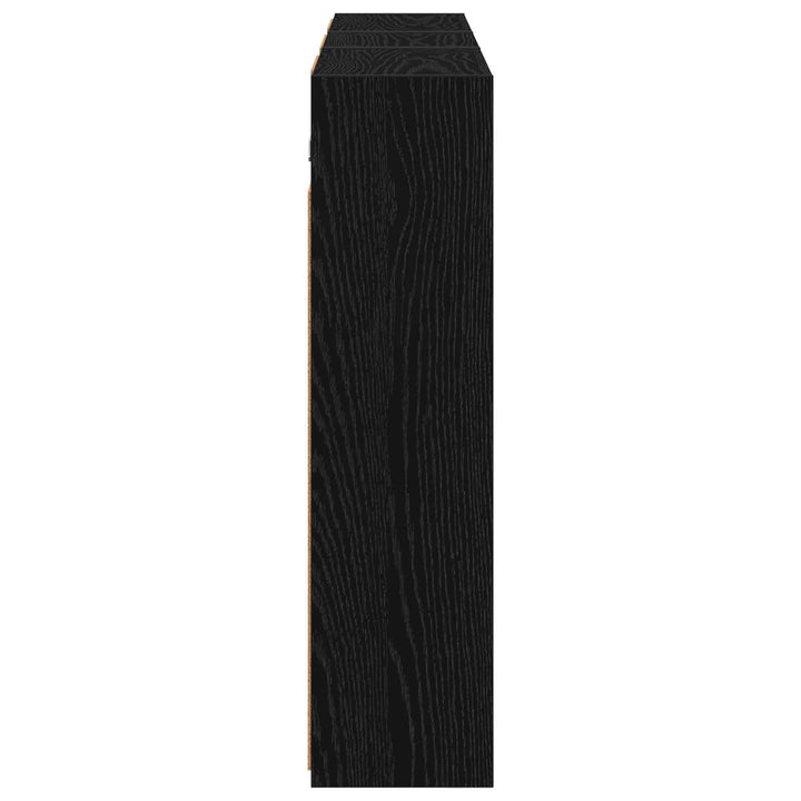 Badeværelsesskabsæt 3 pcs 116 x 16 x 62,5 cm Konstrueret træ