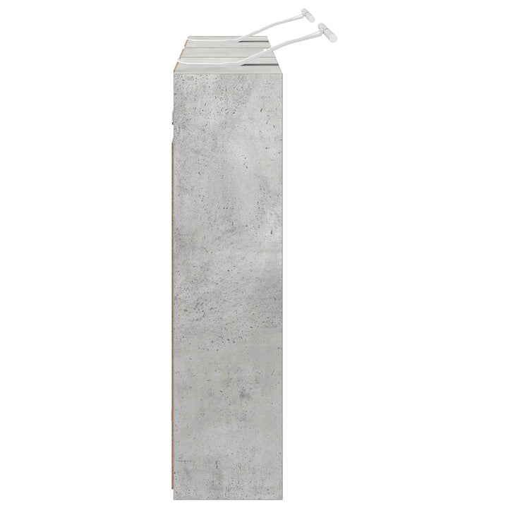 Badeværelsesskabsæt 3 pcs 116 x 16 x 62,5 cm Konstrueret træ