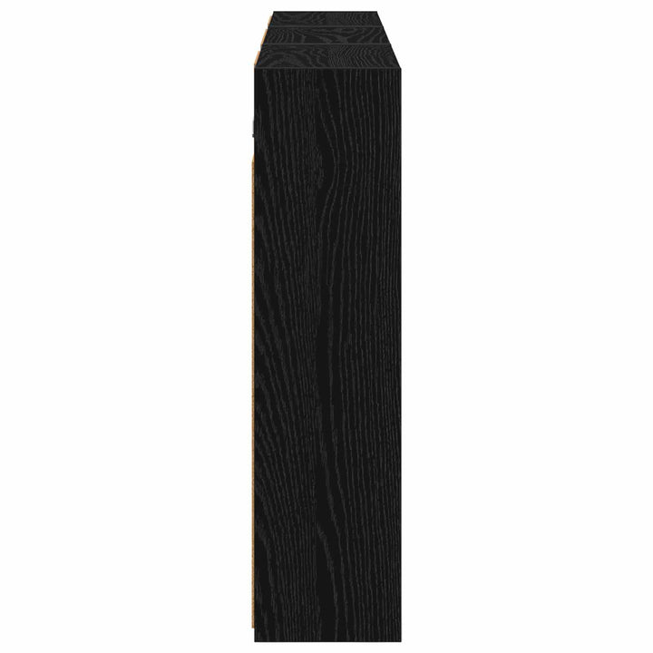 Badeværelsesskabsæt 3 stk. 126 x 16 x 62.5 cm Konstrueret træ