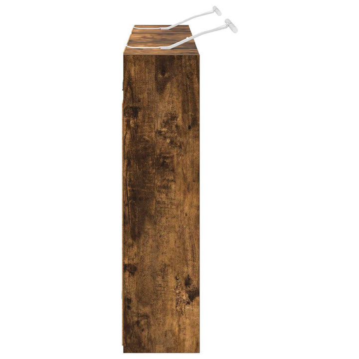Badeværelsesskabsæt 3 pcs 126 x 16 x 62.5 cm Konstrueret træ
