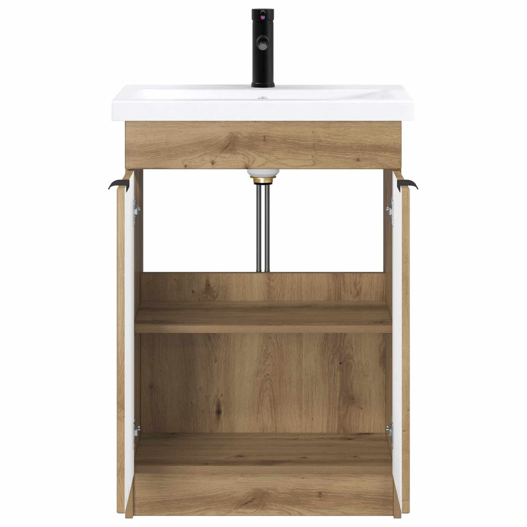 Badeværelsesmøbel sæt Artisan-eg 78,5 x 37,5 x 81 cm