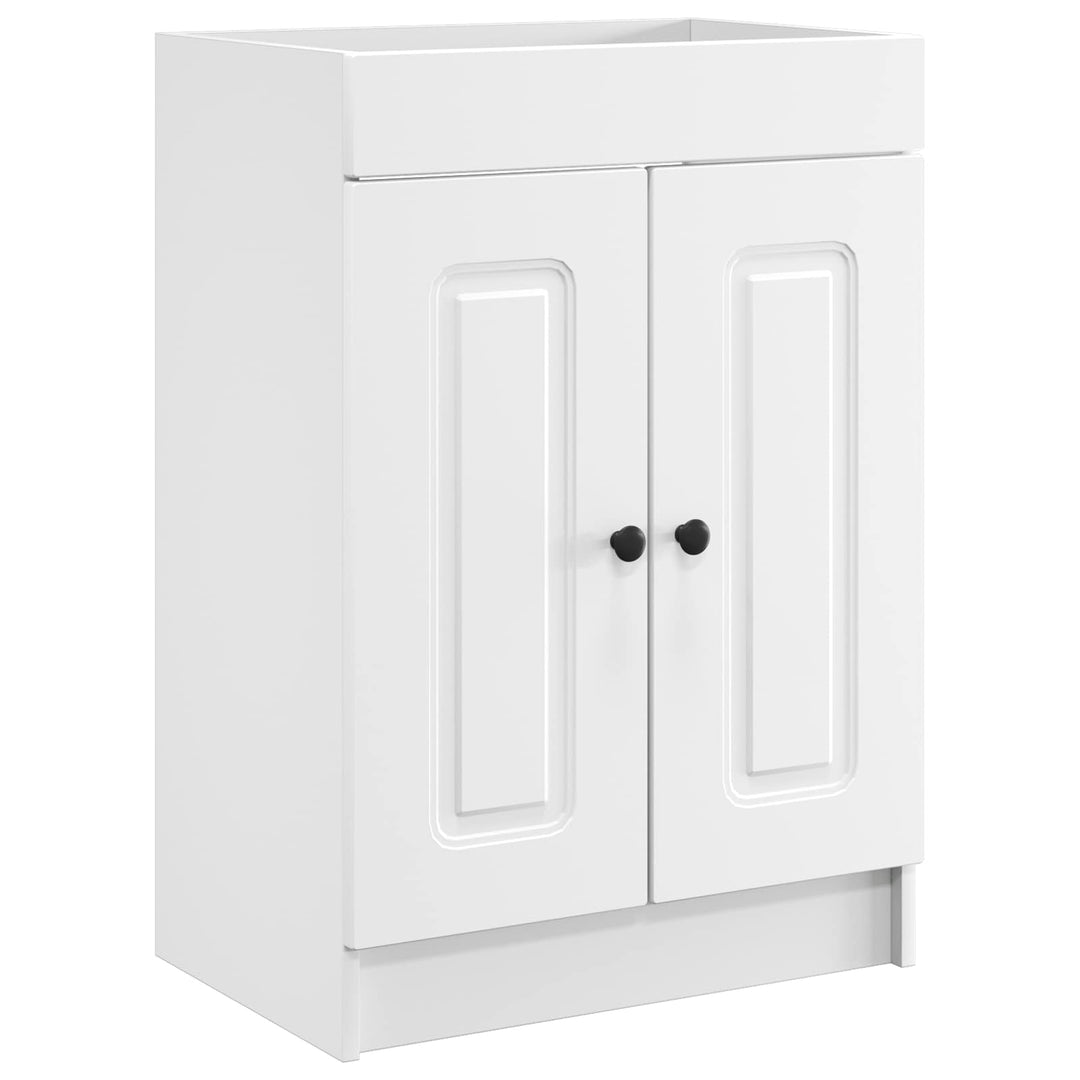 Badeværelsesmøbel sæt Hvid 78,5 x 37,5 x 81 cm Konstrueret træ