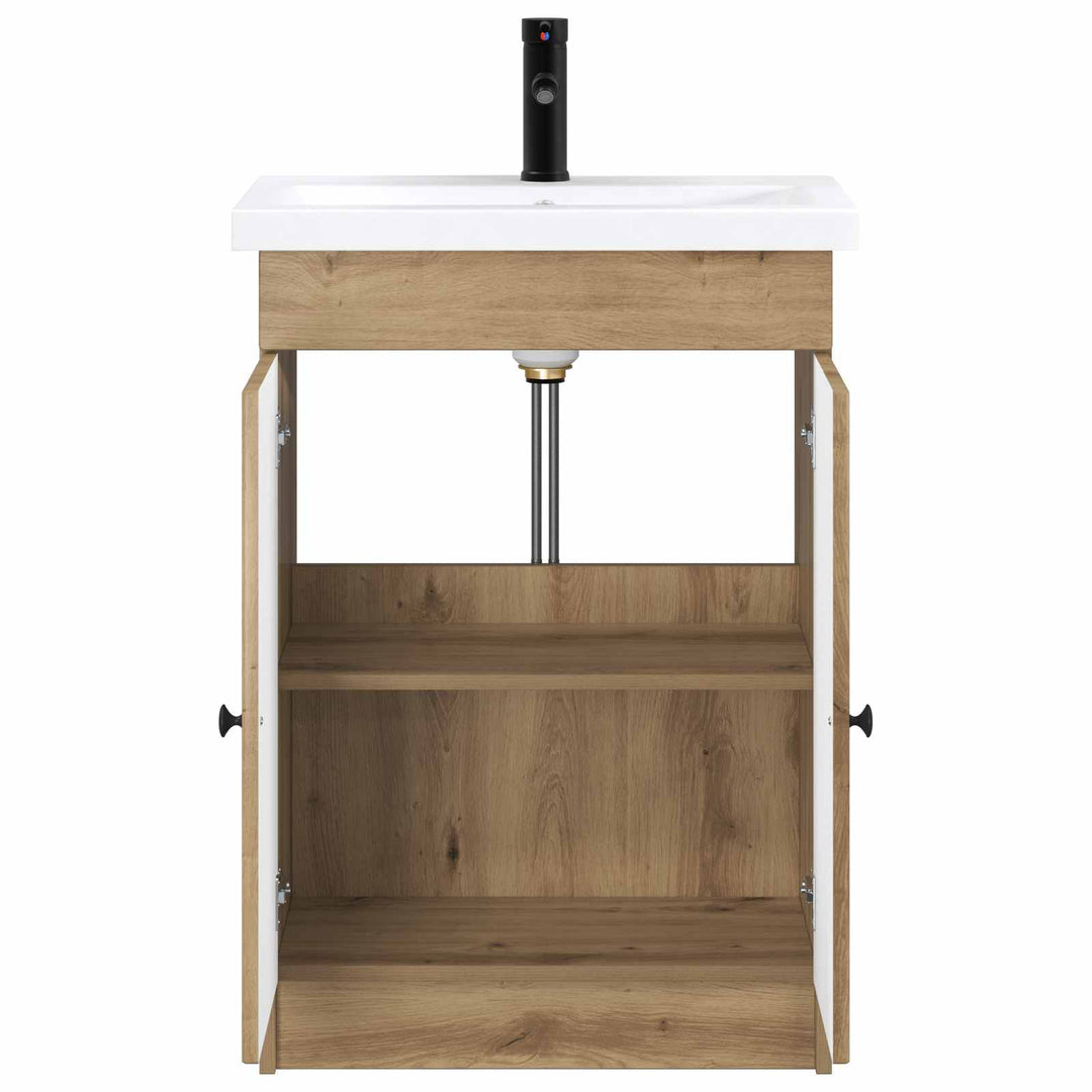 Badeværelsesmøbel sæt Artisan-eg 56 x 37,5 x 81 cm