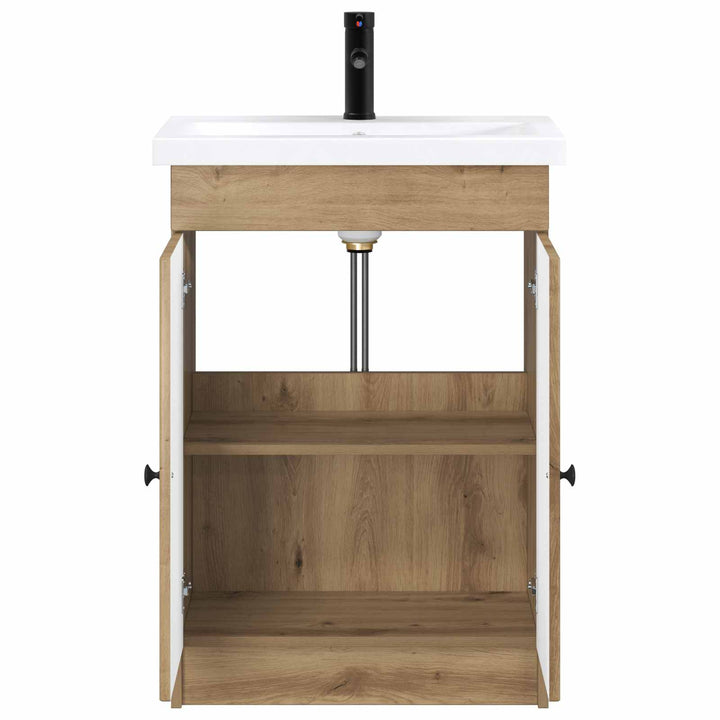 Badeværelsesmøbel sæt Artisan-eg 78,5 x 37,5 x 81 cm