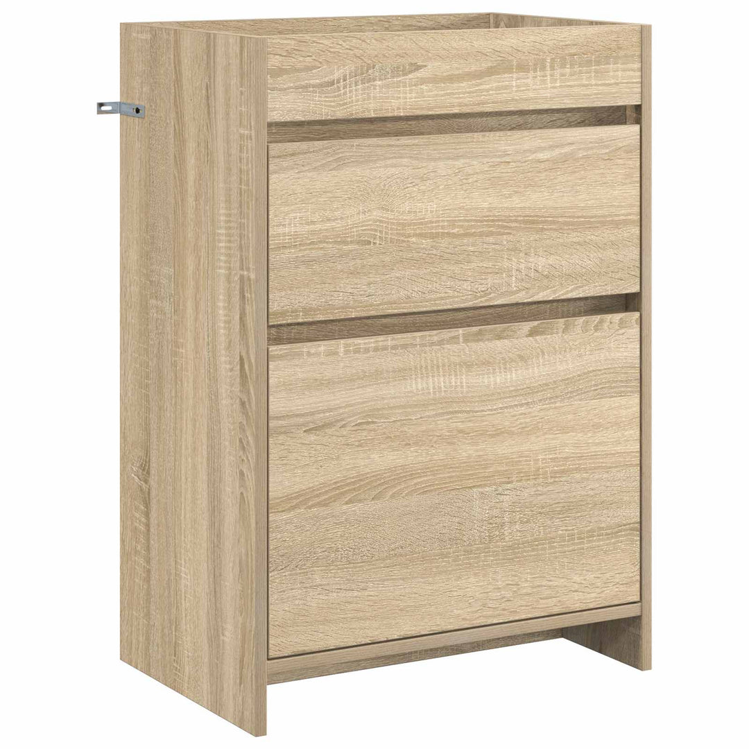 Badeværelsesmøbel sæt Sonoma-eg 61 x 40 x 84,5 cm