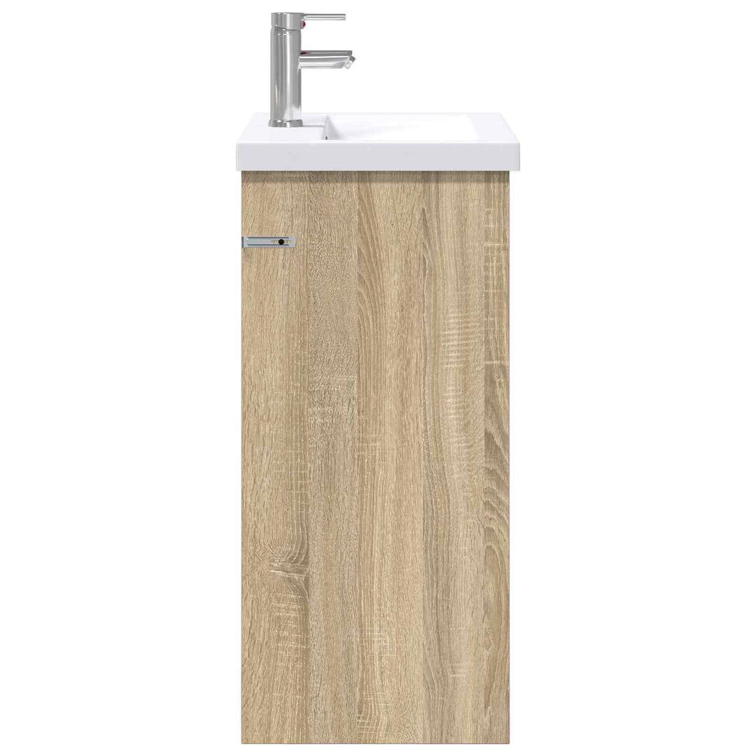 Badeværelsesmøbel sæt Sonoma-eg 61 x 40 x 84,5 cm