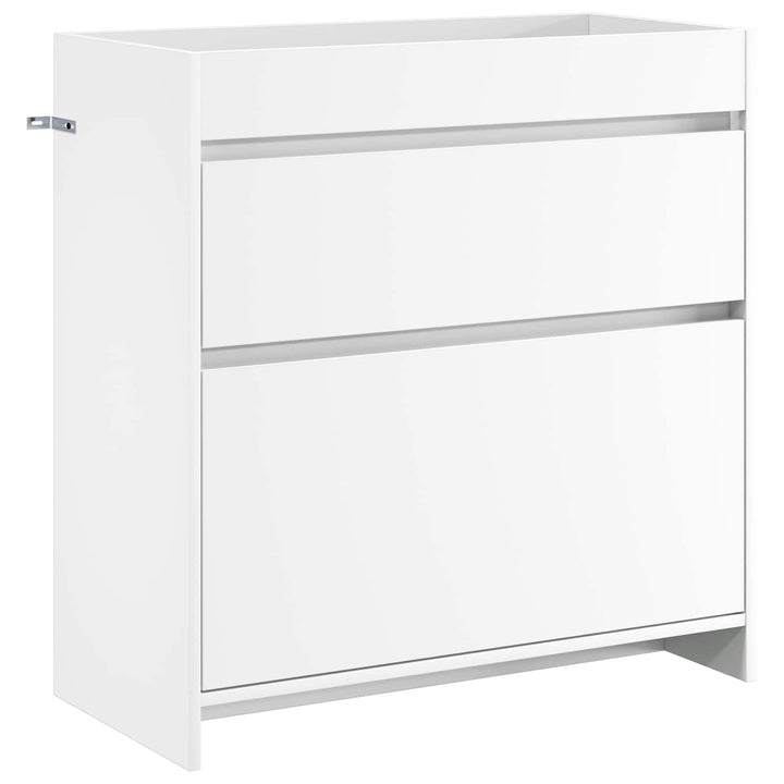 Badeværelsesmøbel sæt Hvid 81 x 40 x 84,5 cm Konstrueret træ