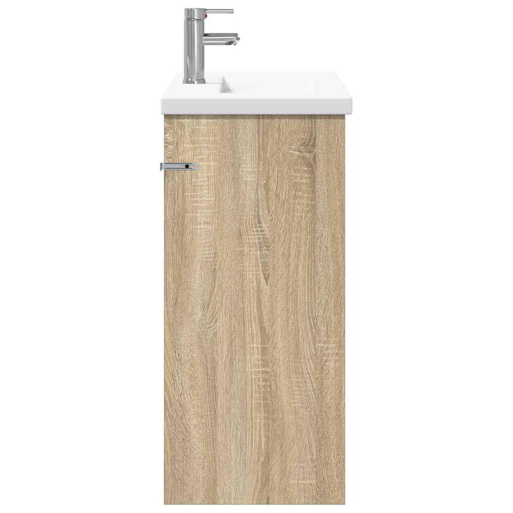 Badeværelsesmøbel sæt Sonoma-eg 81 x 40 x 84,5 cm