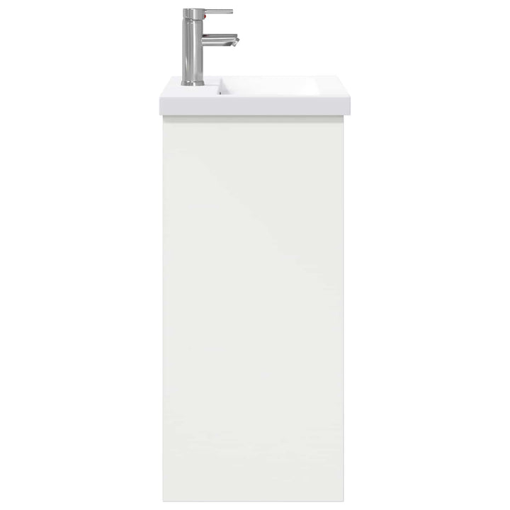 Badeværelsesmøbel sæt Hvid 81 x 40 x 84,5 cm Konstrueret træ