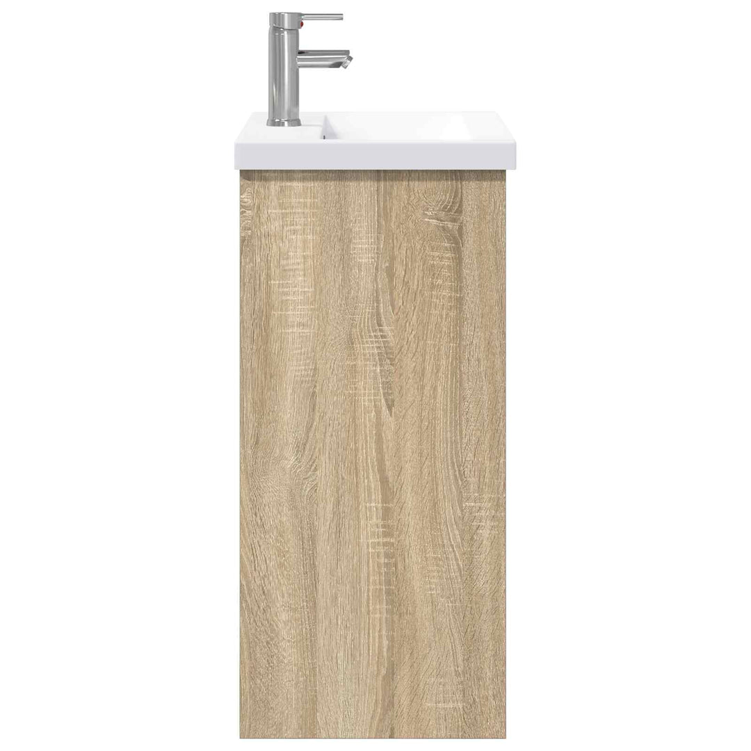Badeværelsesmøbel sæt Sonoma-eg 81 x 40 x 84,5 cm