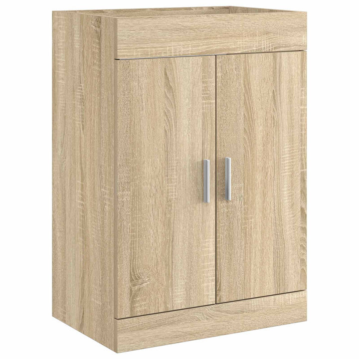 Badeværelsesmøbel sæt Sonoma-eg 61 x 40 x 84,5 cm