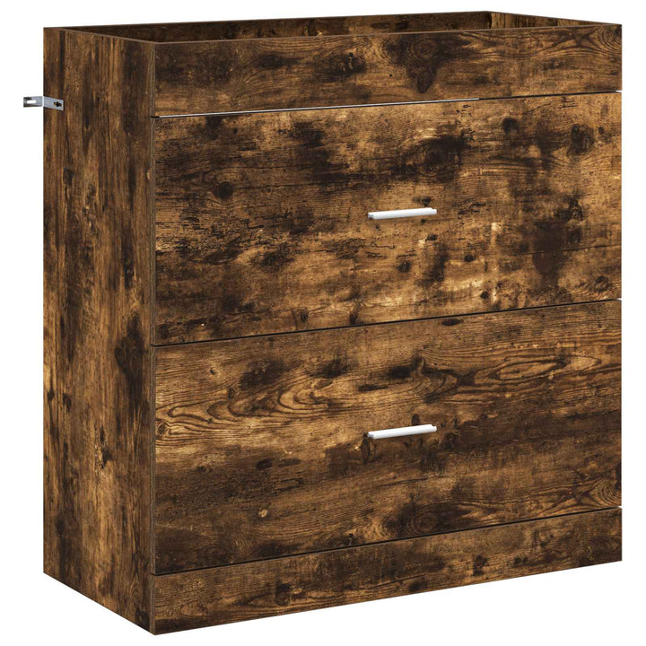 Badeværelsesmøbel sæt Røget eg 81 x 40 x 84,5 cm