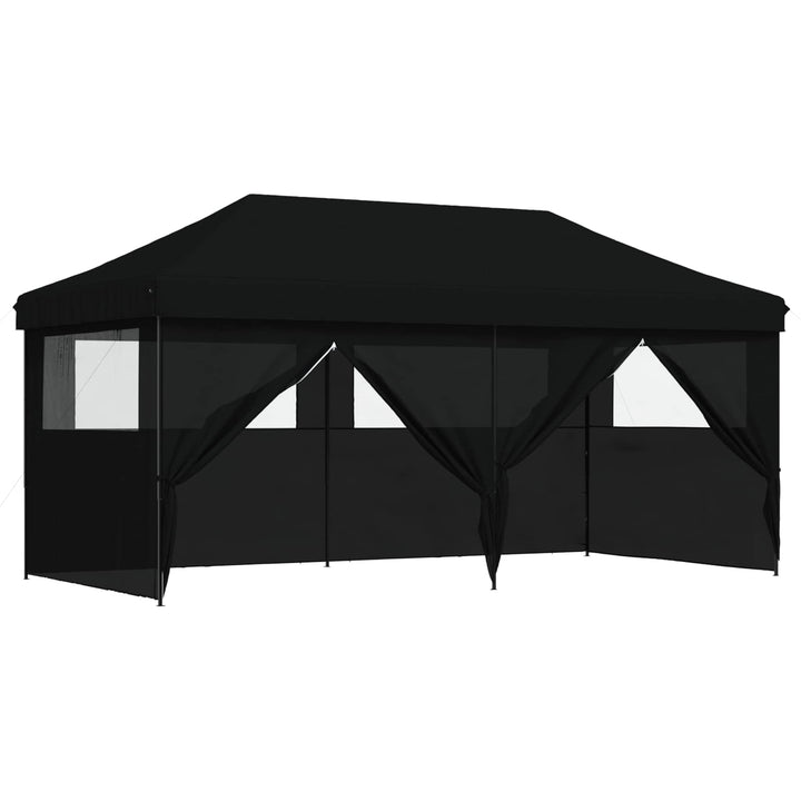 Party Tent Sort 292 x 580 x 315 cm Oxford stof