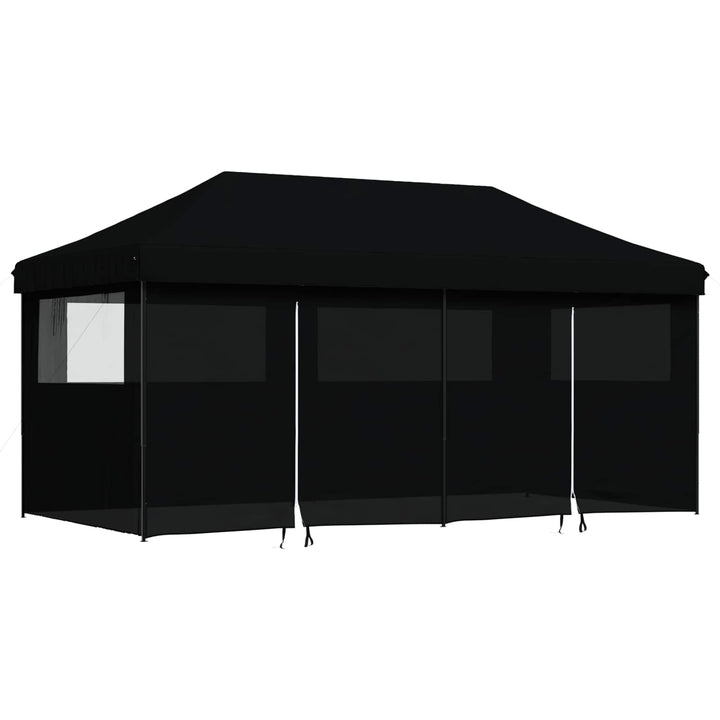 Party Tent Sort 292 x 580 x 315 cm Oxford stof
