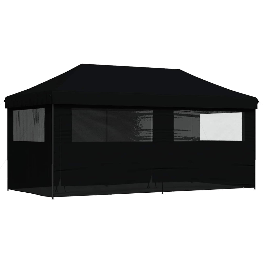Party Tent Sort 292 x 580 x 315 cm Oxford stof