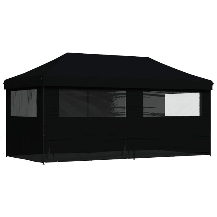 Party Tent Sort 292 x 580 x 315 cm Oxford stof