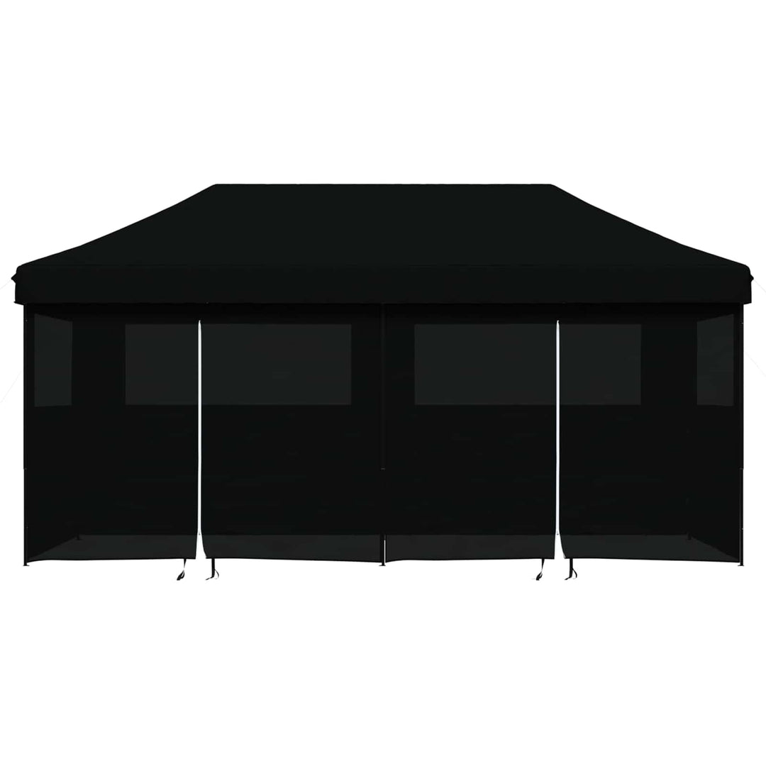 Party Tent Sort 292 x 580 x 315 cm Oxford stof