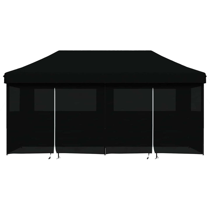 Party Tent Sort 292 x 580 x 315 cm Oxford stof