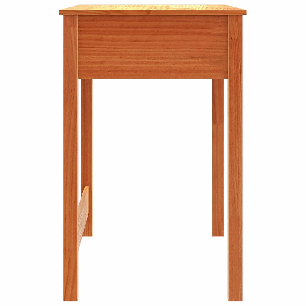 Bord med skuffe Max Brun 100 x 50 x 78 cm Massiv fyrretræ