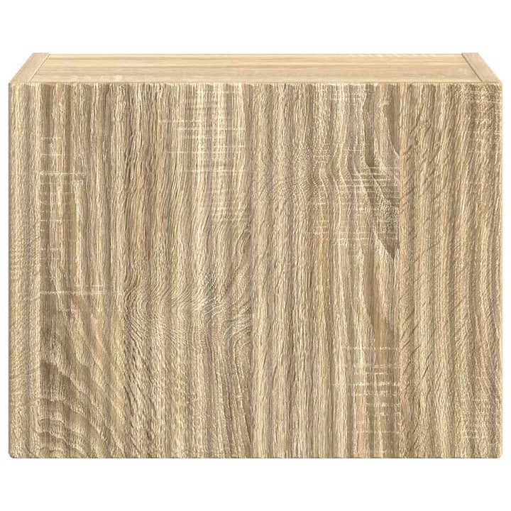 TV vægskab Vægmonteret Sonoma 39 x 31 x 29,5 cm Konstrueret træ