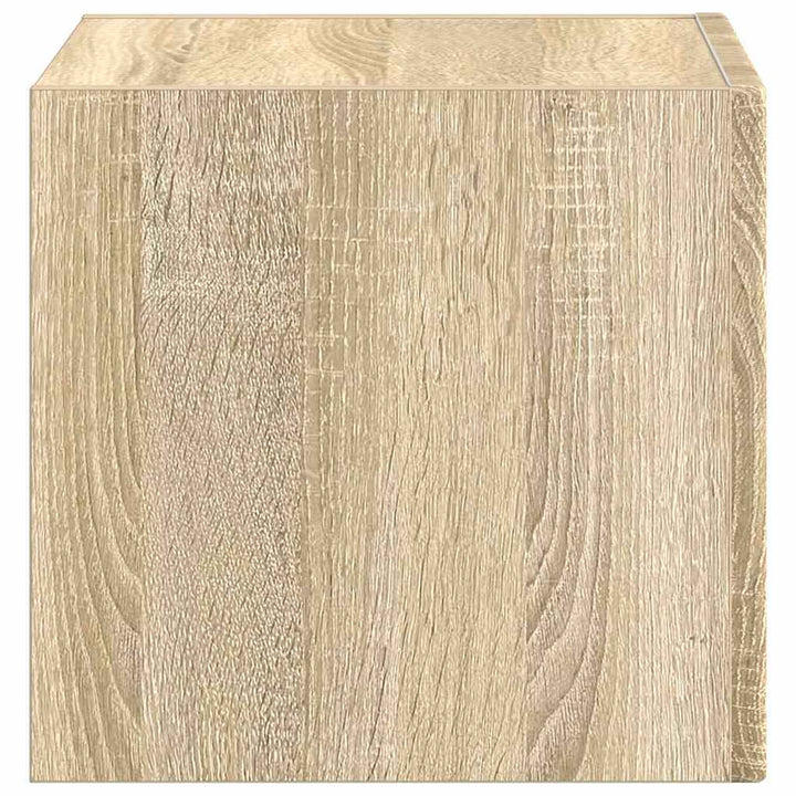 TV vægskab Vægmonteret Sonoma 39 x 31 x 29,5 cm Konstrueret træ