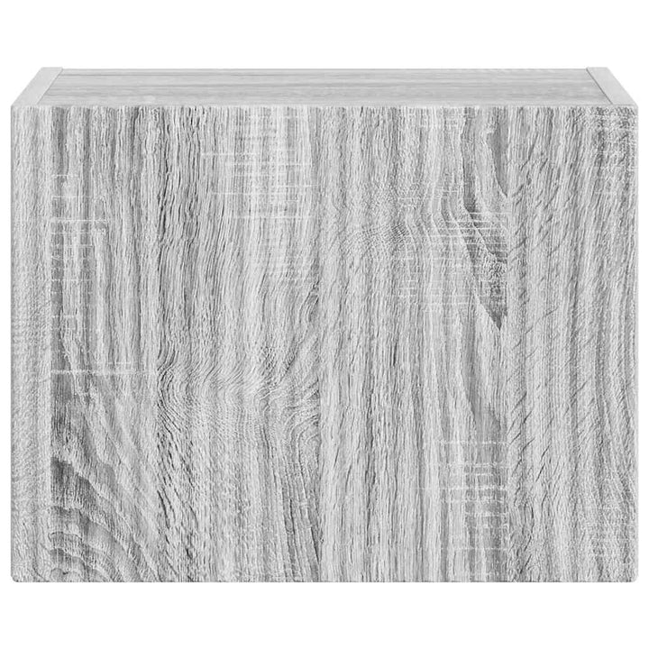 TV vægskab Grå Sonoma 39 x 31 x 29,5 cm Konstrueret træ