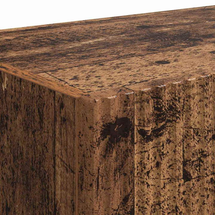 TV vægskab Gammelt træ 39 x 31 x 29,5 cm Konstrueret træ