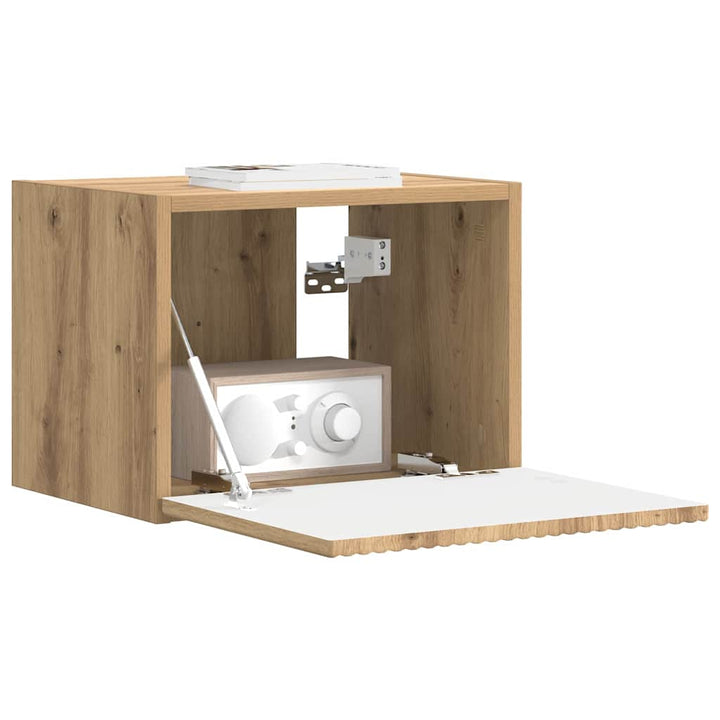 TV vægskab Artisan eg 39 x 31 x 29,5 cm Konstrueret træ