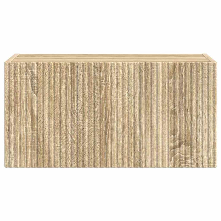 TV vægskab Vægmonteret Sonoma 60 x 31 x 29,5 cm Konstrueret træ